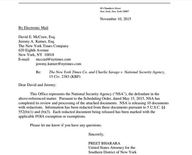NSA email surveillance